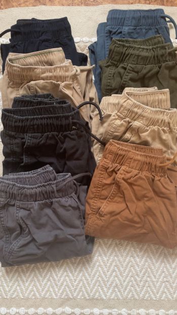 Lot pantalon jogger garçon