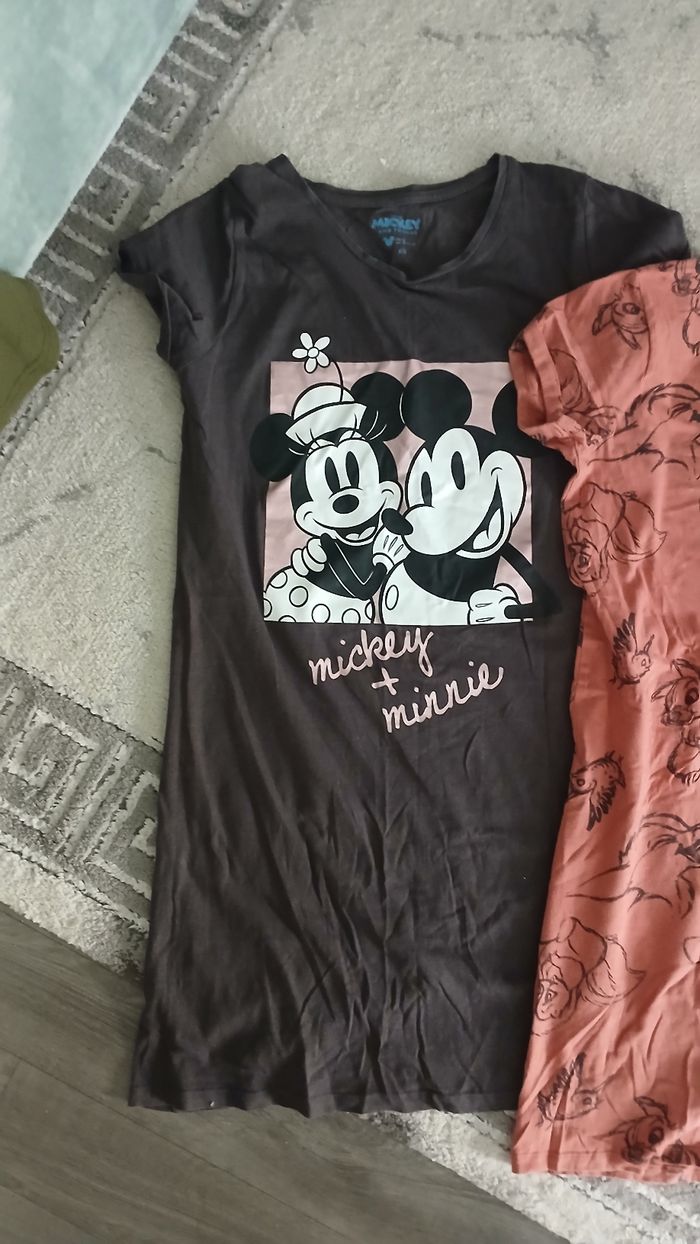 Lot de 2 chemises de nuit disney taille Xs - photo numéro 2