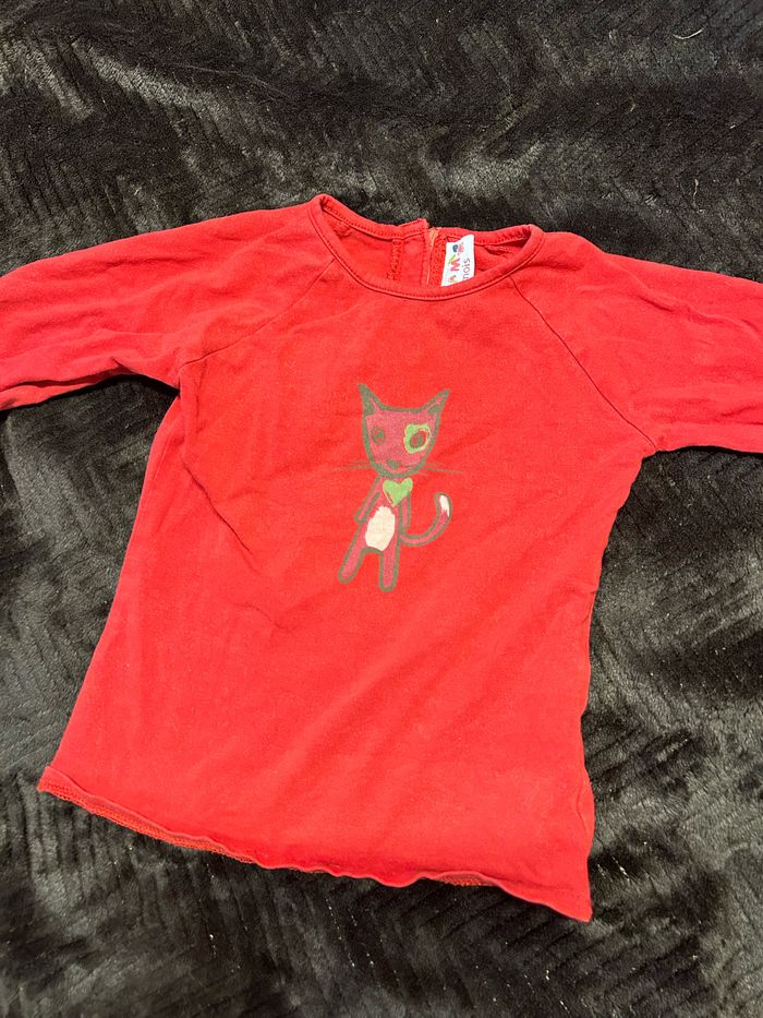 T-shirt manches longues 23 mois - photo numéro 2