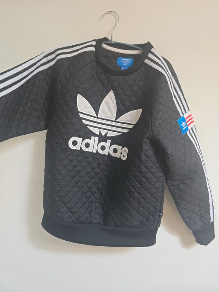 Sweat Adidas x Rita Ora noir matelassé – Taille XS- Neuf - photo numéro 3