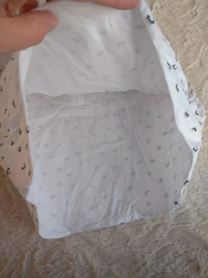 Robe doublée été Fille 18 mois Fleurs Fourmi Catimini 100% coton - photo numéro 8