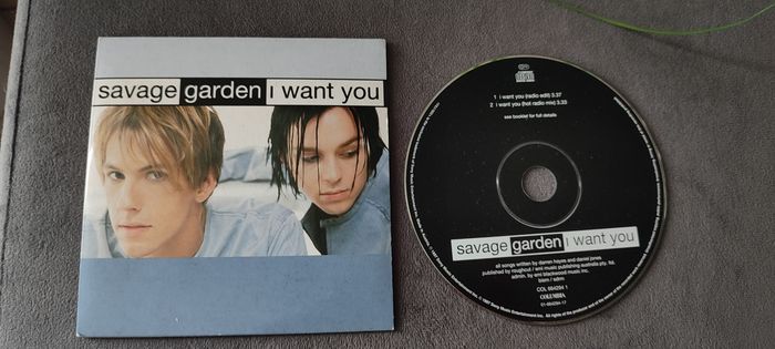 CD Savage Garden I want you - photo numéro 2