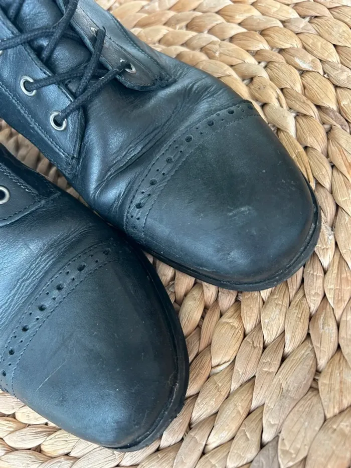 Bottines noires taille 39 - photo numéro 3