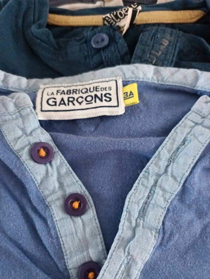 Lot 5 tshirt ml 3 ans - photo numéro 5