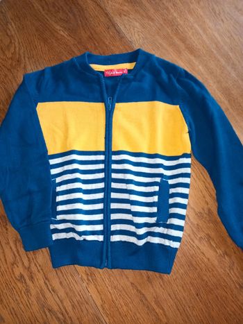Gilet zippé 6ans