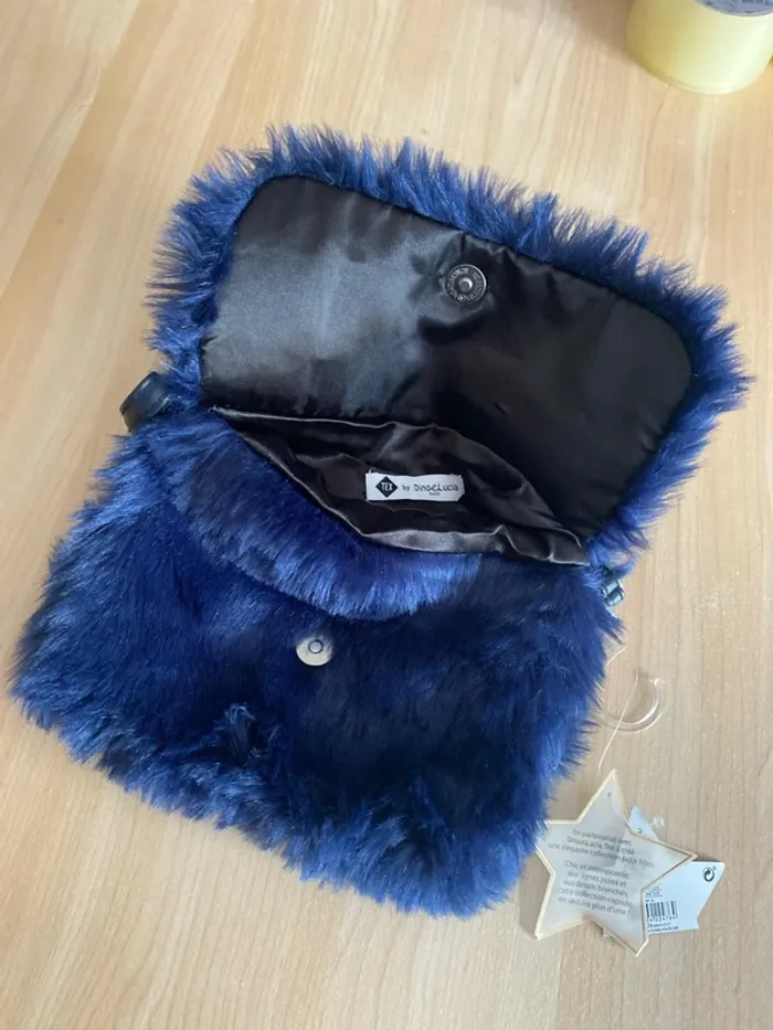 Sac à main fausse fourrure capsule Tex by DinoeLucia Neuf - photo numéro 2