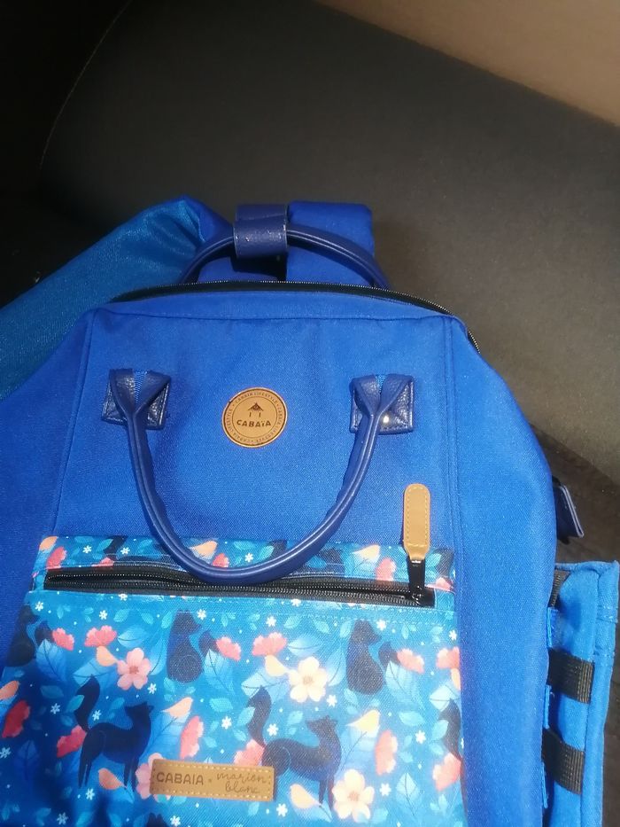 Sac Cabaïa Los Angeles, 3 pochettes
2 petites 1 grande série limitée Marion LEBLANC
très bon etat
Quelques petites marques d usure legeres - photo numéro 3