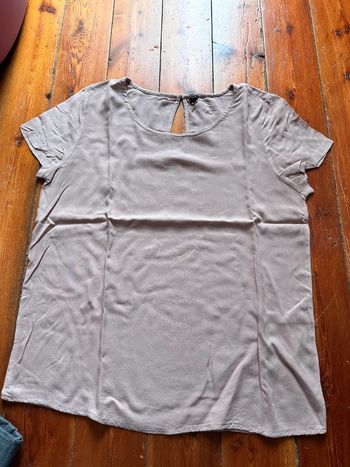 TEE shirt vieux rose t 34 only