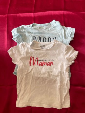 2 tee-shirt garçon