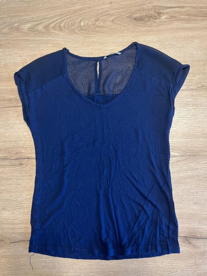 Haut, tee shirt, maillot, tee shirt manches courtes, femme taille 36 - photo numéro 3
