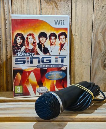Nintendo Wii # Disney Sing it POP it + Micro #