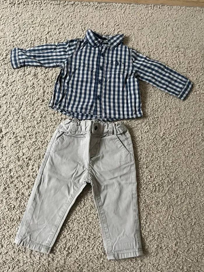 Pantalon et chemise