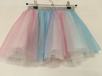 Jupe Arc en ciel tulle et jupons 5/8 ans