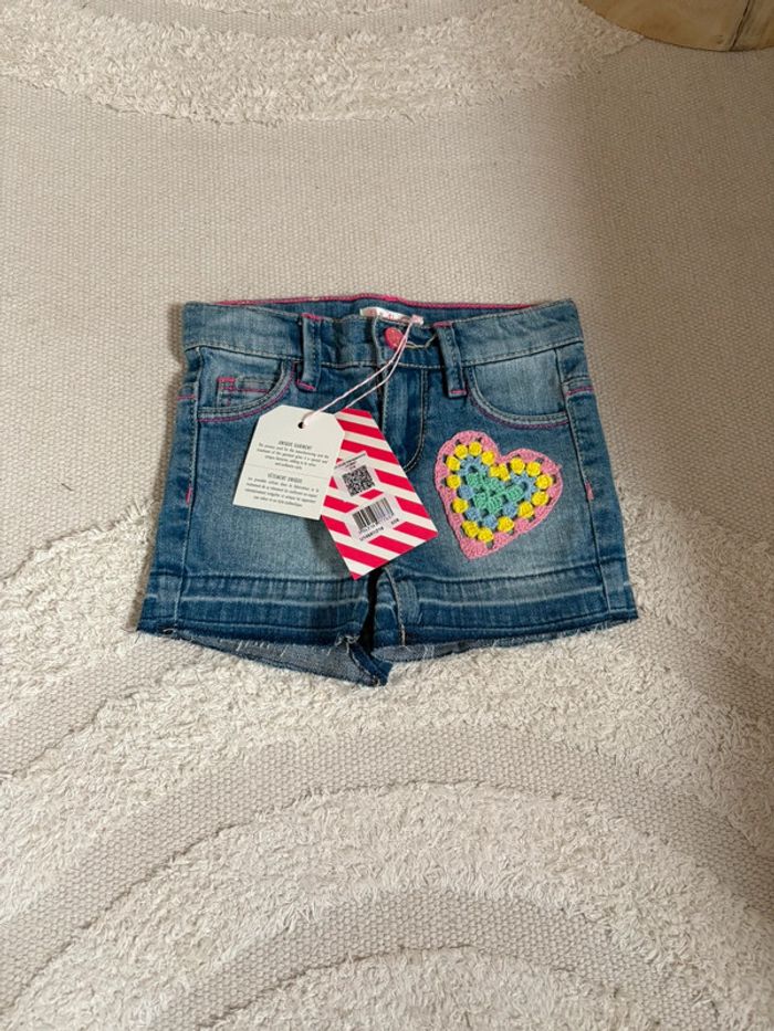 Short Billublush 2 ans