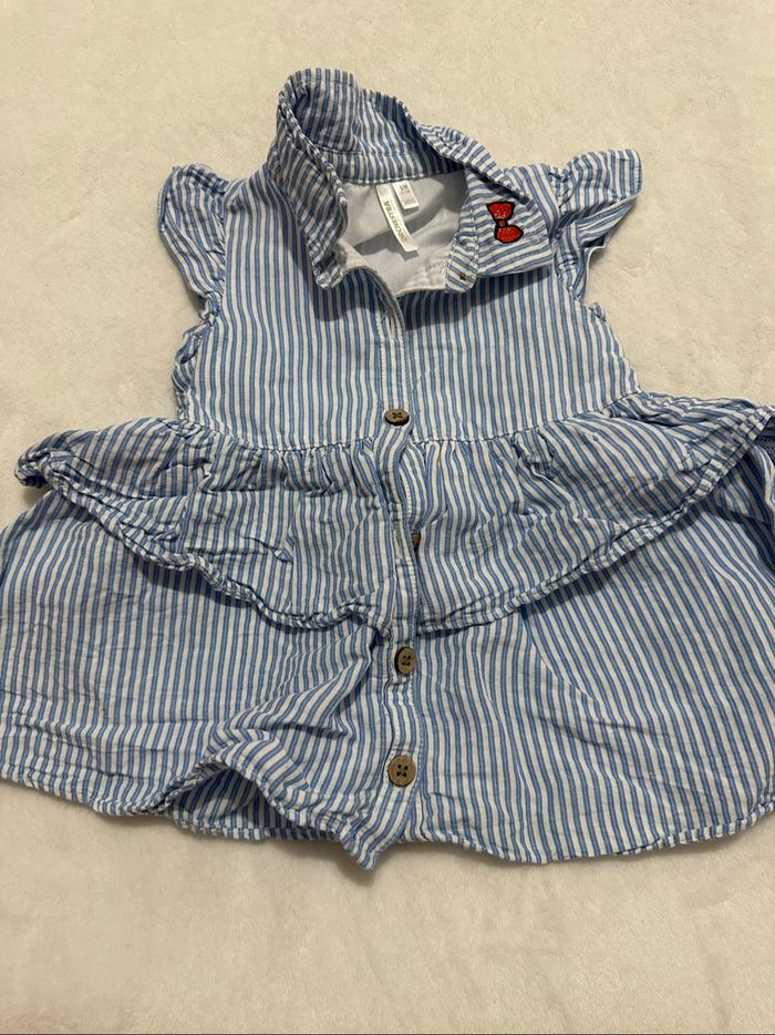 Lot de 9 vêtements bébé fille 6mois - photo numéro 10