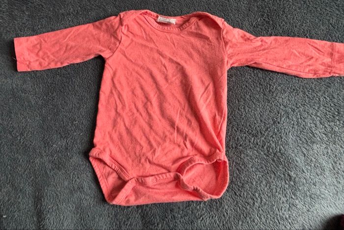 Lot de 3 body manches longues, 12 mois, 74 cm - photo numéro 6