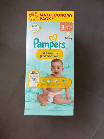 Couches Pampers taille 3 premium 