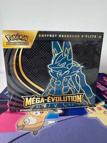 Pokémon etb mega évolution lucario me01