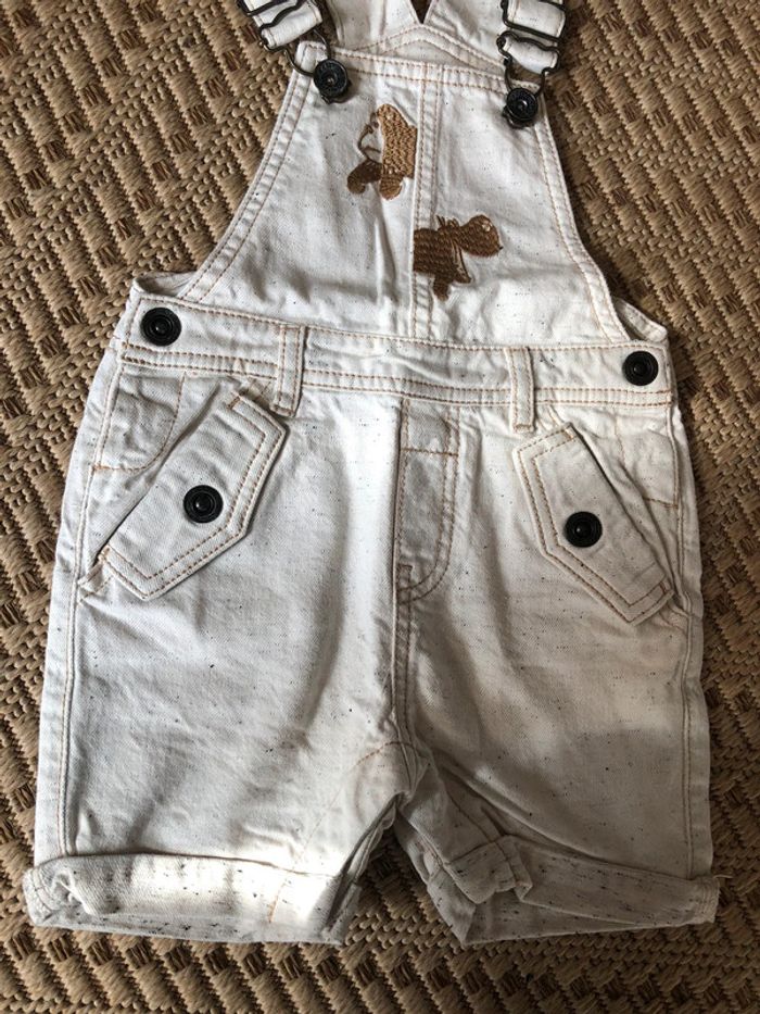 Salopette courte taille 2 ans - photo numéro 4