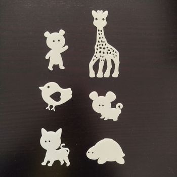 Lot animaux phosphorescents