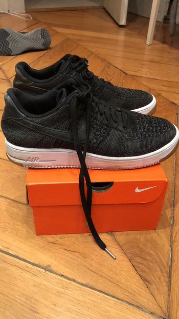 Basket Nike Air Force Tissu Noir