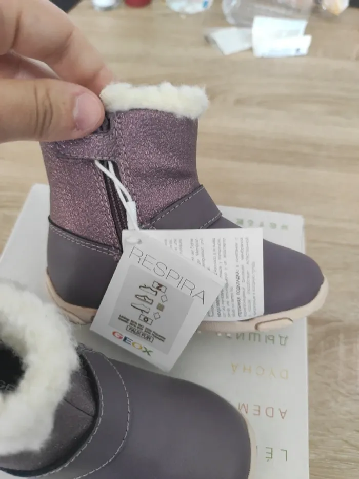 Bottines bebe fille gox pointure 20 - photo numéro 3