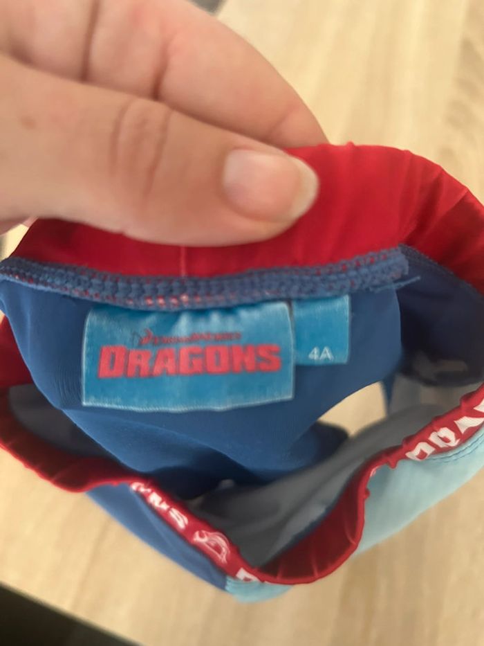 Boxer Maillot de bain 4 ans dragons - photo numéro 3