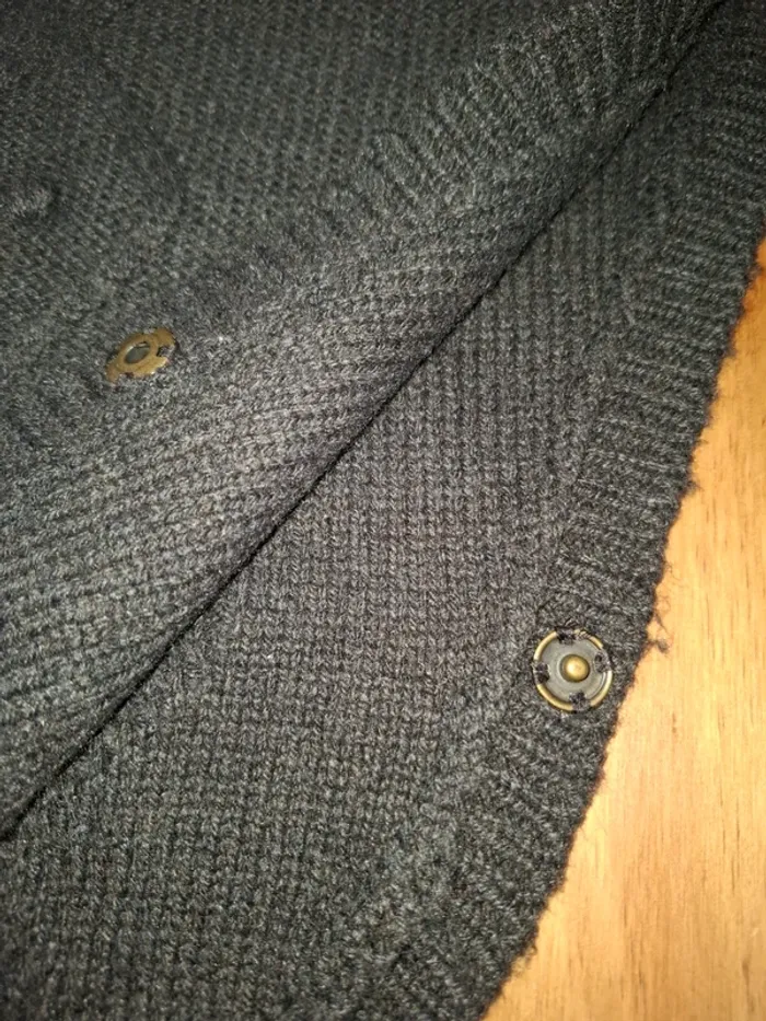 Poncho Marron Sergent Major 8/10 ans - photo numéro 5