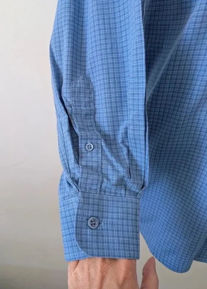 Chemise à carreaux - Balenciaga - taille L (15/38) - photo numéro 4