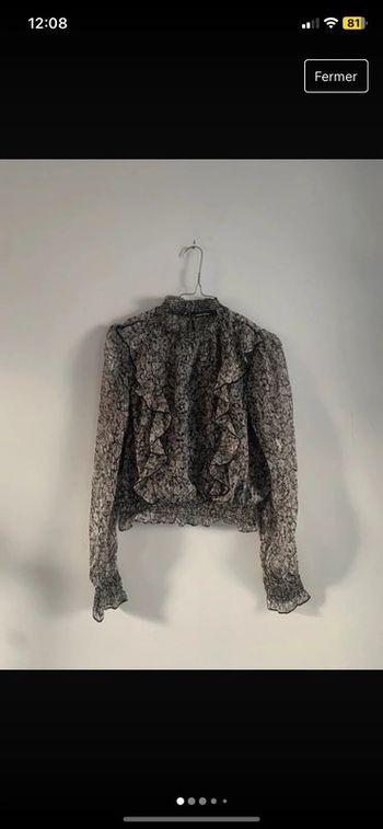 Blouse manches longues