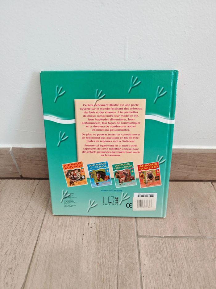 Livre enfant "animaux des bois et des champs" - photo numéro 2