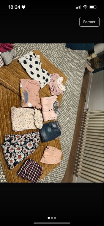 Lot bébé fille 12 mois