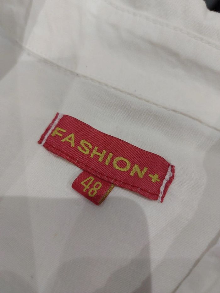 Tunique sans manche en coton femme taille 48 - photo numéro 7