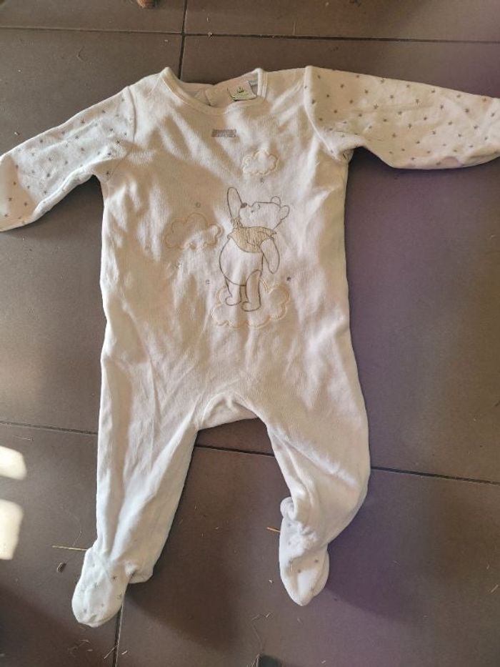 Pyjama velours 6/9 mois Disney