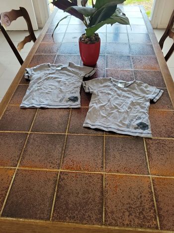 Tee shirt maillot de corps manches courtes motif football américain