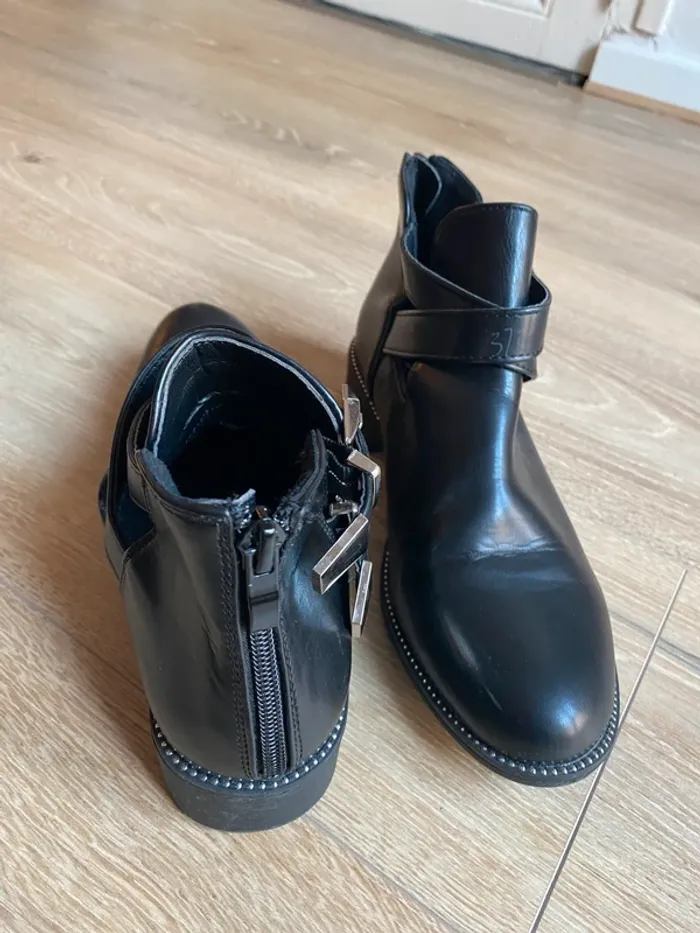 Bottines basses avec boucles - photo numéro 5