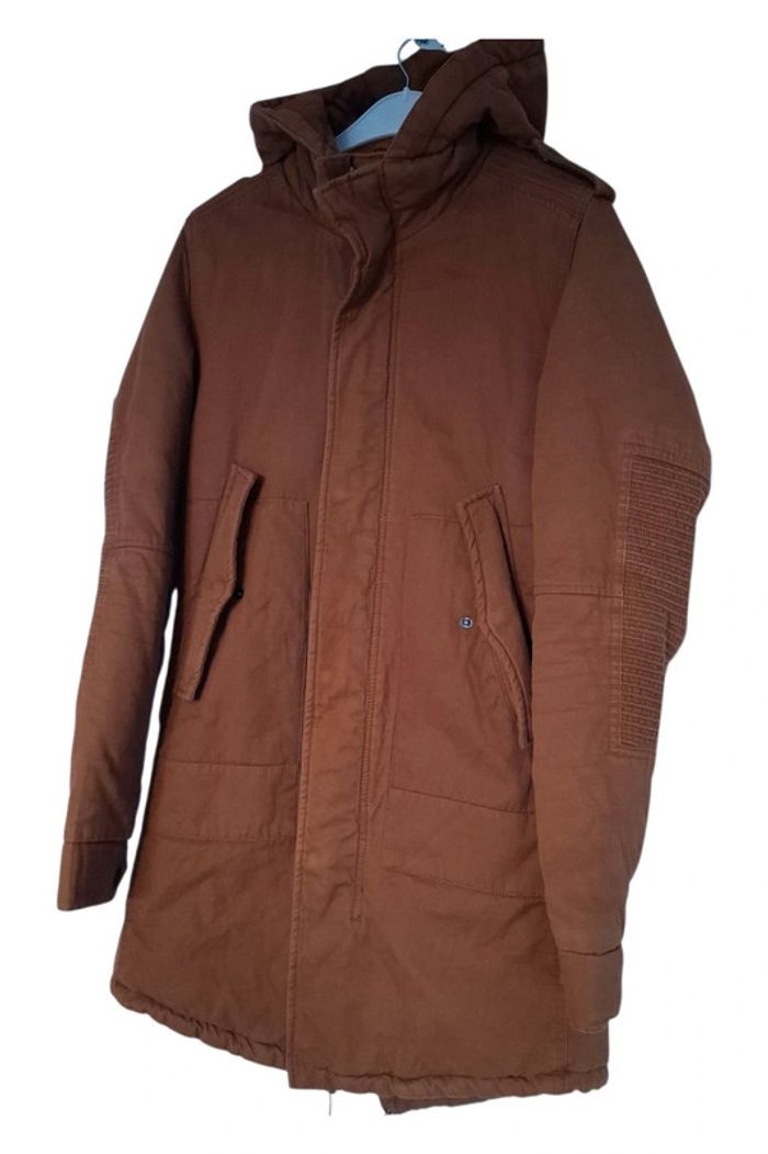 Manteau marron projet X paris taille L - photo numéro 3