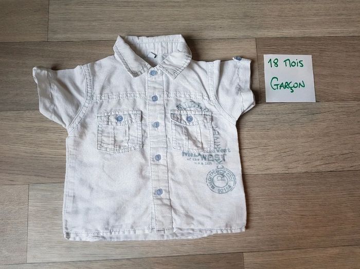 Chemise 18 mois
