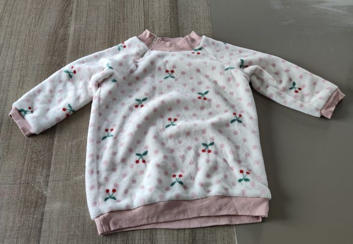 Ensemble jogging et pull 6 ans fait main pour fille - photo numéro 2