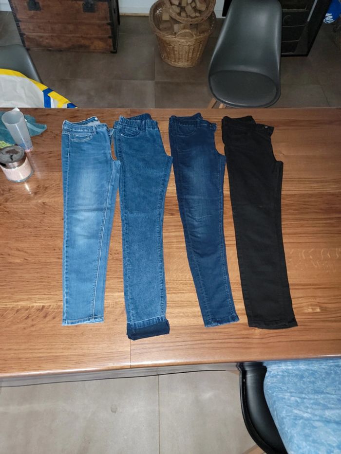 Lot de 4 jeans femme 38