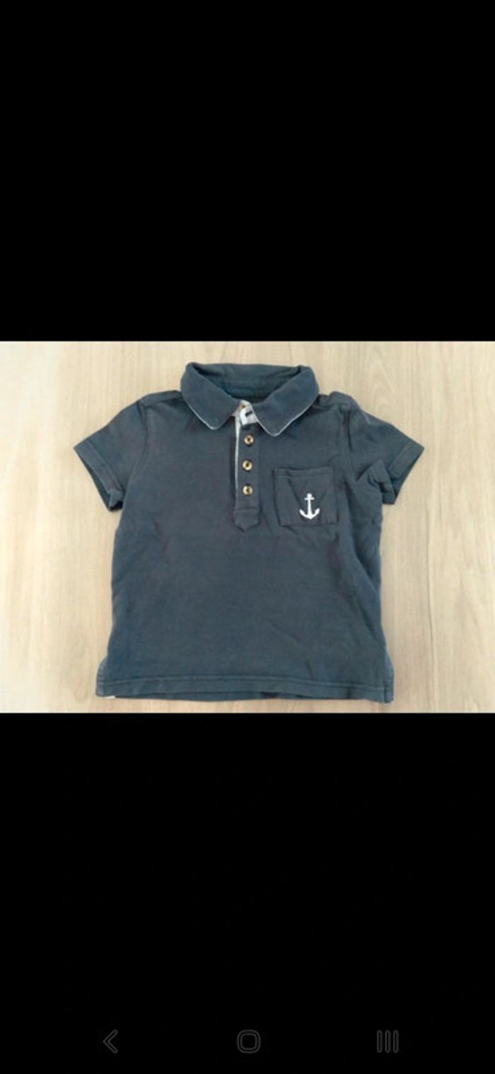 T-shirt polo vertbaudet neuf 3 ans