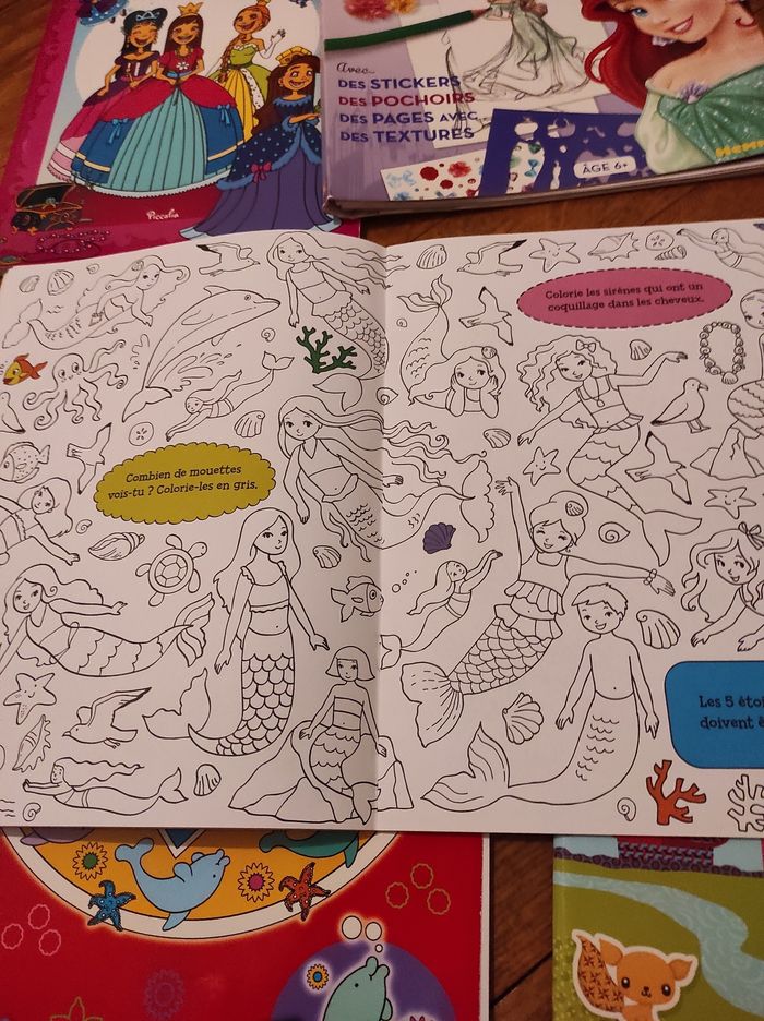 Lot livres d'activités fille mandalas - photo numéro 9