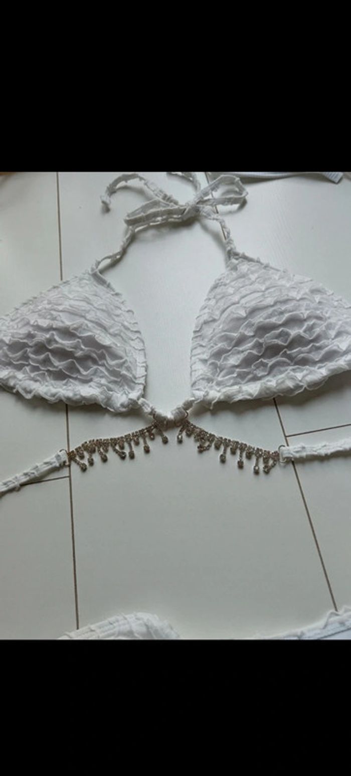 Maillot de bain blanc - photo numéro 2