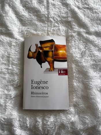 Eugène inoesco, rhinocéros