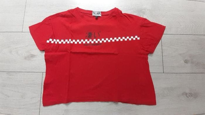 Tshirt crop top fille S