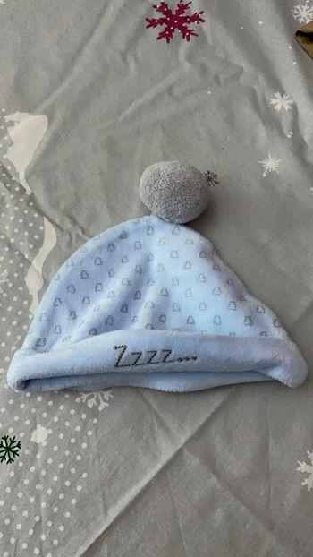 Bonnet pompon bébé
