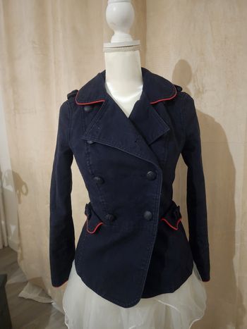 Veste jean foncé