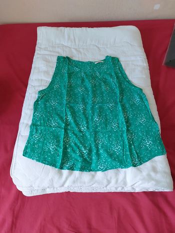 Tee short fluide sans manche (46) Camaïeu