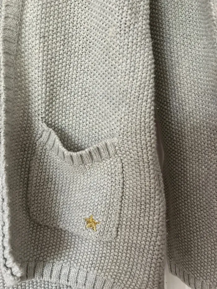 Lot 2 gilets longs fille 10 ans – Kiabi - photo numéro 3