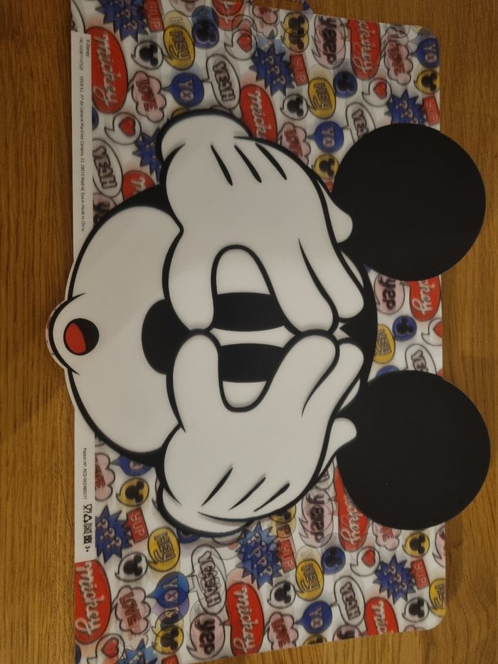 Tapis de table mickey effet 3d